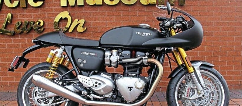 Win a Thruxton R and Ajay