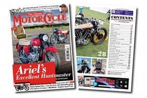 The Classic MotorCycle on sale – December 2014