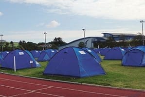 Metzeler village at TT 2014