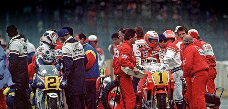 1987: Czech GP – “in those days the gravel was a bit coarser”