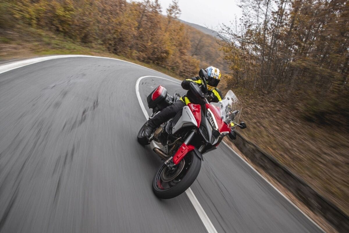 LAUNCH RIDE: Ducati Multistrada V4S. The inside line on the SUPERBIKE powered adventure machine.