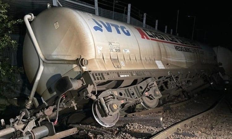 Rail line to be closed for several days after train derailment