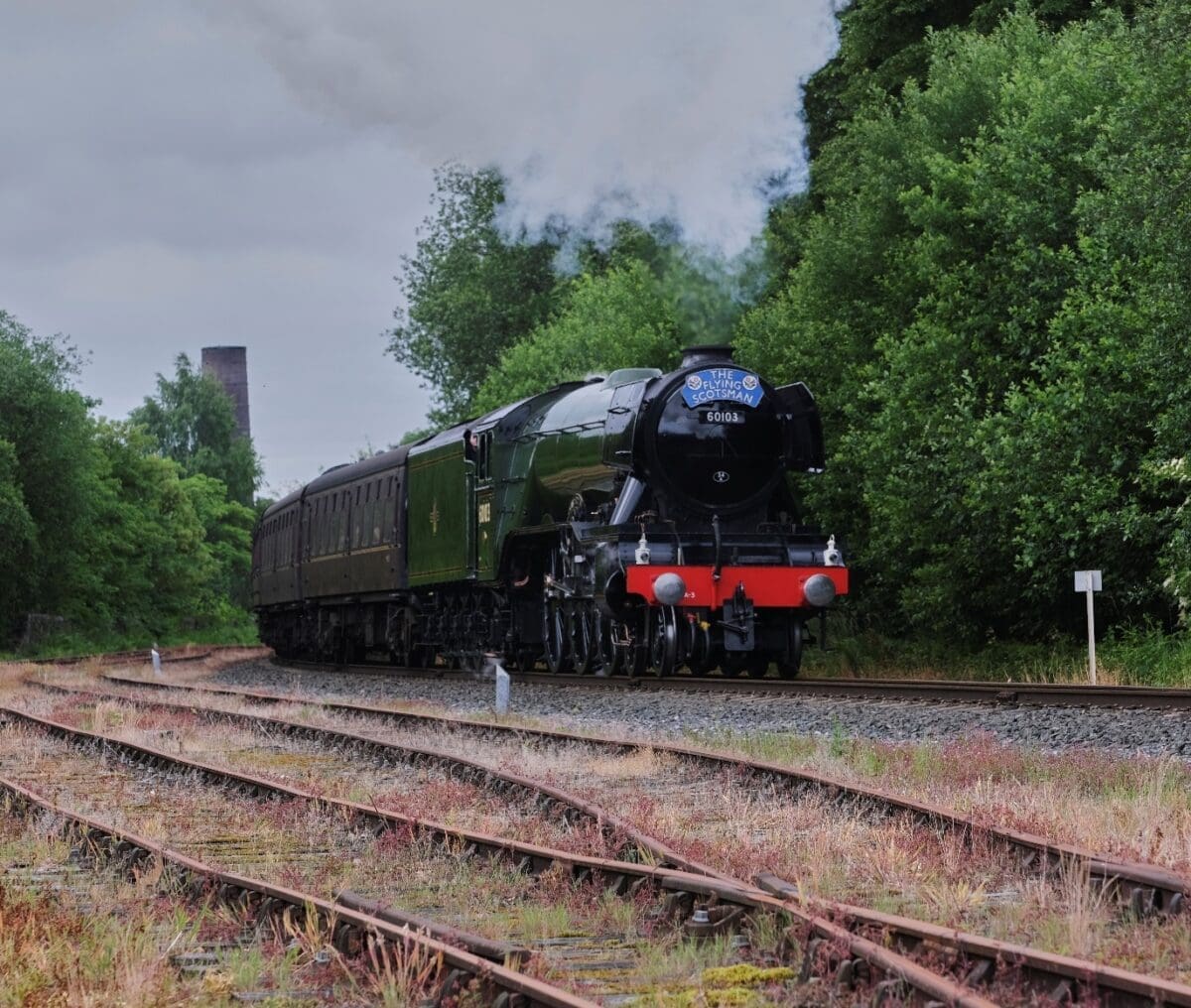 The Flying Scotsman by Peter Anchor