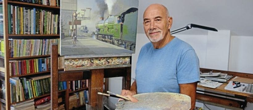 The railway art of Philip D Hawkins