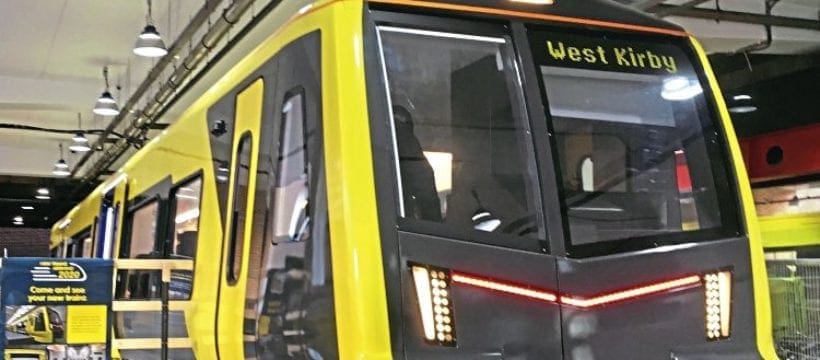 Mock-up of Merseyrail Class 777 gets positive response