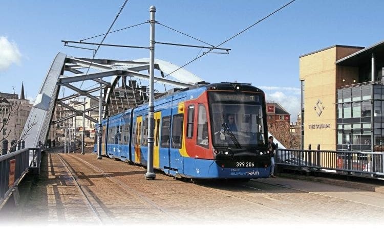 Is it a bus? Is it a train? It’s a supertram!