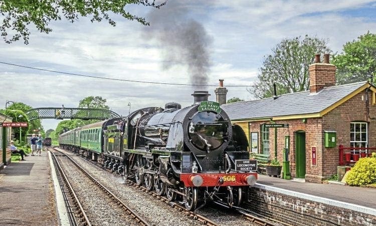 Urie 4-6-0 is the newest addition to Mid-Hants operating fleet