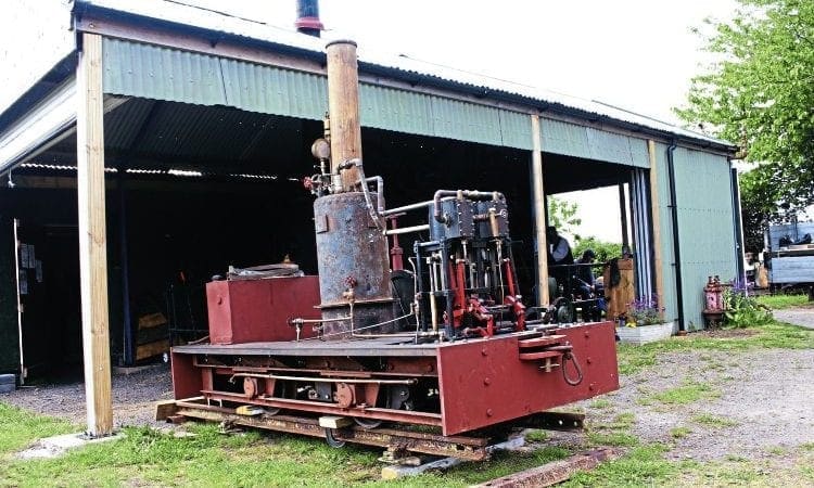 Resident steam loco leaves Purbeck for Westonzoyland
