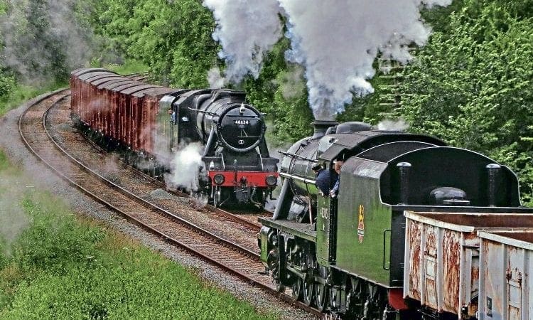 ‘8F’ 48642 bows out at Great Central