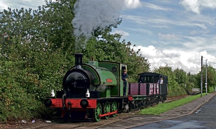 Brookes No. 1 and Illingworth heading to Blaenavon line gala