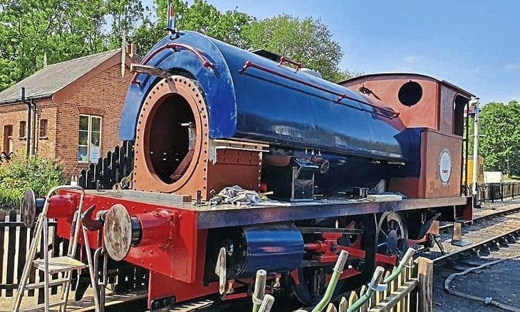 Whitwell & Reepham ‘Thursday Gang’ nears end of Agecroft No. 3 restoration