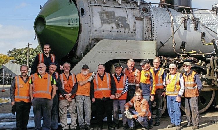 3801 steams Down Under as overhaul nears completion