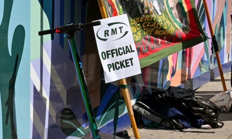 How is each train operator affected by the latest rail strikes?