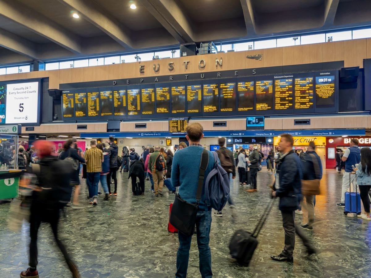 Landslip repair work blocks London Euston-Birmingham rail route