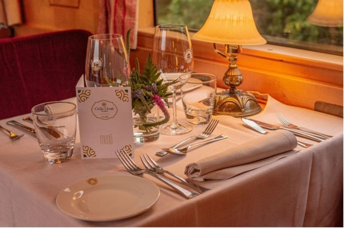 Make the most of dining on your rail journey