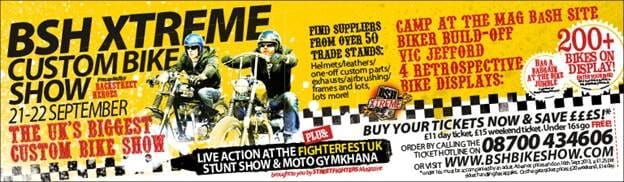 BSH XTREME CUSTOM BIKE SHOW