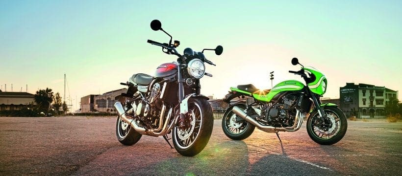 New Kawasaki Z900 and cafe racer