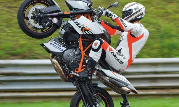 KTM Super Duke R Wheelie Wallpaper