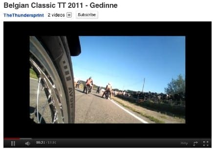 Classic TT At Gedinne – On-board Footage