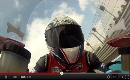 Troy Bayliss Flying Lap of Yas Marina – Ducati 1199 Panigale S