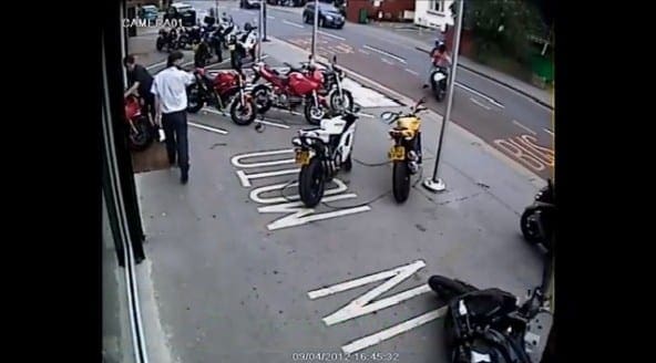 Failed Ducati Robbery