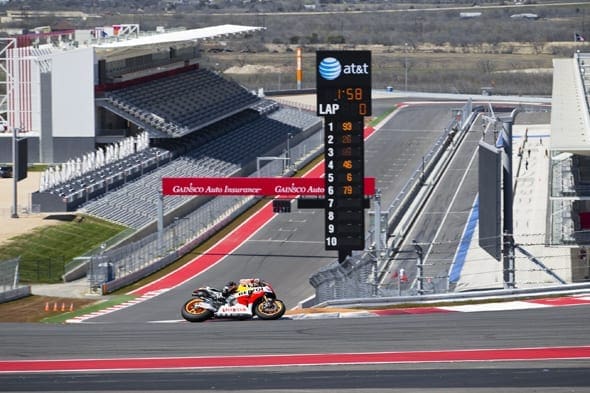 Honda Test at COTA, Yamaha Gatecrash