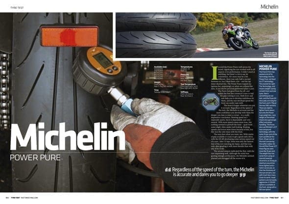 FREE Tyre Test Download – Michelin Power Pure