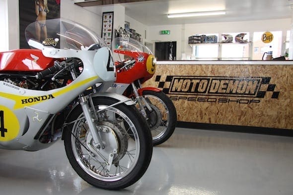 Charlie’s Blog: MotoDemon Speed Shop / Café Moto