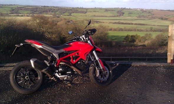 Ducati Hypermotard: Winter Fun