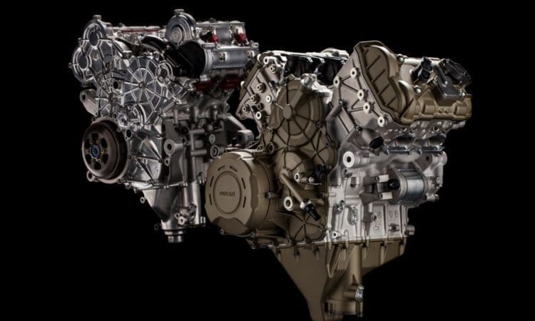 210bhp Ducati Desmosedici Stradale V4 Engine – Revealed!