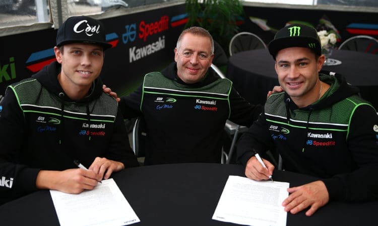 Haslam & Mossey Re-Sign With Kawasaki In BSB!