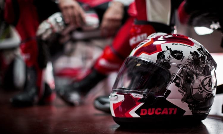 Ducati offers £100 Towards A New Ducati Arai!