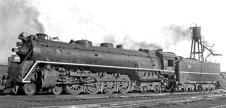Road transfer of iconic steam locomotive is music to preservationists’ ears
