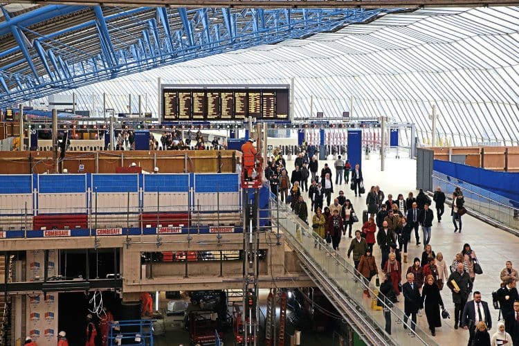 Former Eurostar platforms in full-time reopening for Waterloo suburban services