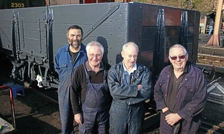 Severn Valley wagons on a roll!