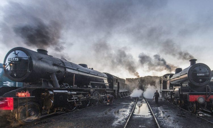 All aboard for the North Norfolk Railway Autumn Steam Gala!