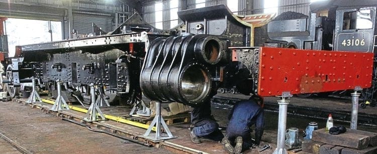 New cylinders for ‘flagship’ Hagley Hall reach Bridgnorth