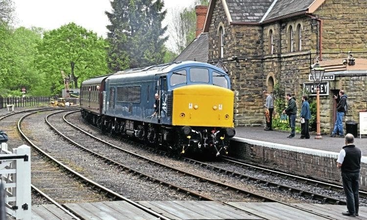Ruddington ‘Peak’ returns to traffic at Severn Valley