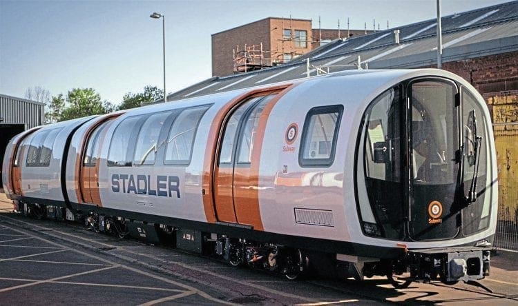 First new Subway train delivered