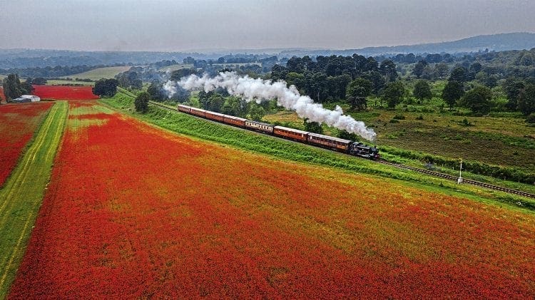 Droning on: Drones bring new dimension to rail photography