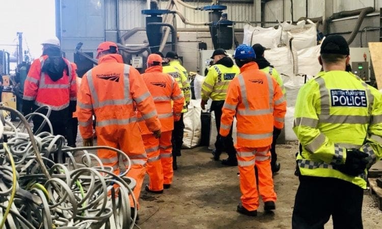 Scrap dealers targeted as railway metal thefts cost taxpayers £1.4m