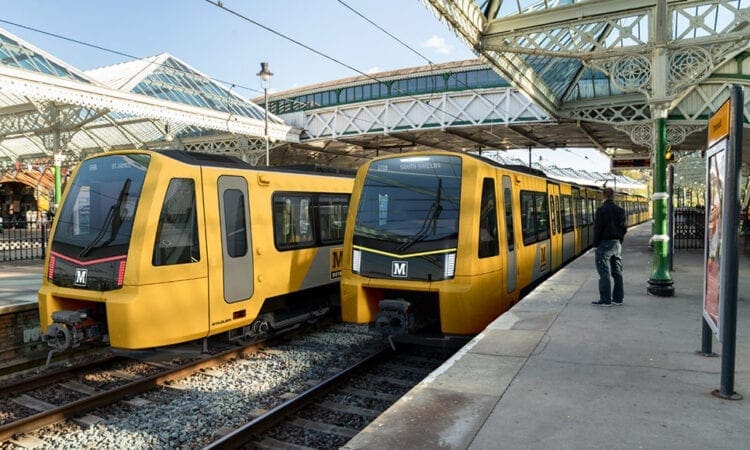 Colour scheme for new £362m Tyne and Wear Metro fleet revealed
