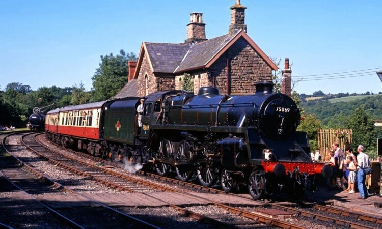 Temporary return to heritage diesel at Severn Valley