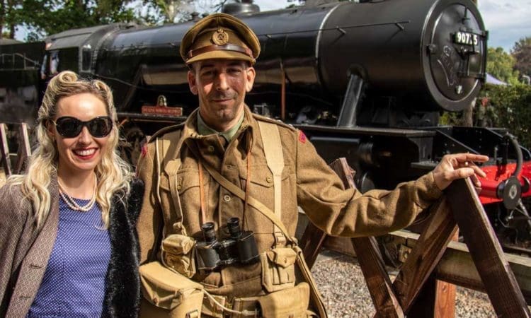 Conjuring up 1940s spirit