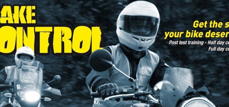 Take Control – Get the skills your bike deserves