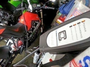 Charking-Brammo-Empulse-R-in-garage
