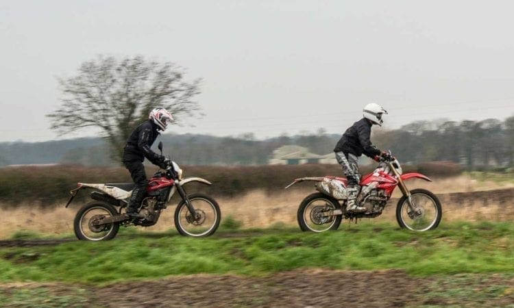 How to ride motorcycle green lanes