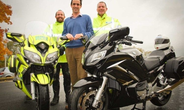 Unmarked police motorcycle revealed