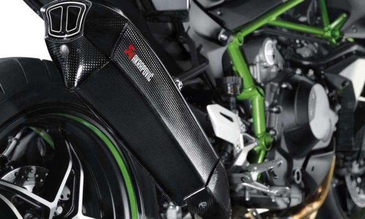 Akrapovic exhaust system for Kawasaki Ninja H2