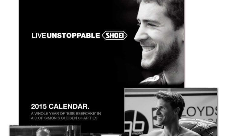 Topless motorcycle racer calendar raises money for Simon Andrews Trust